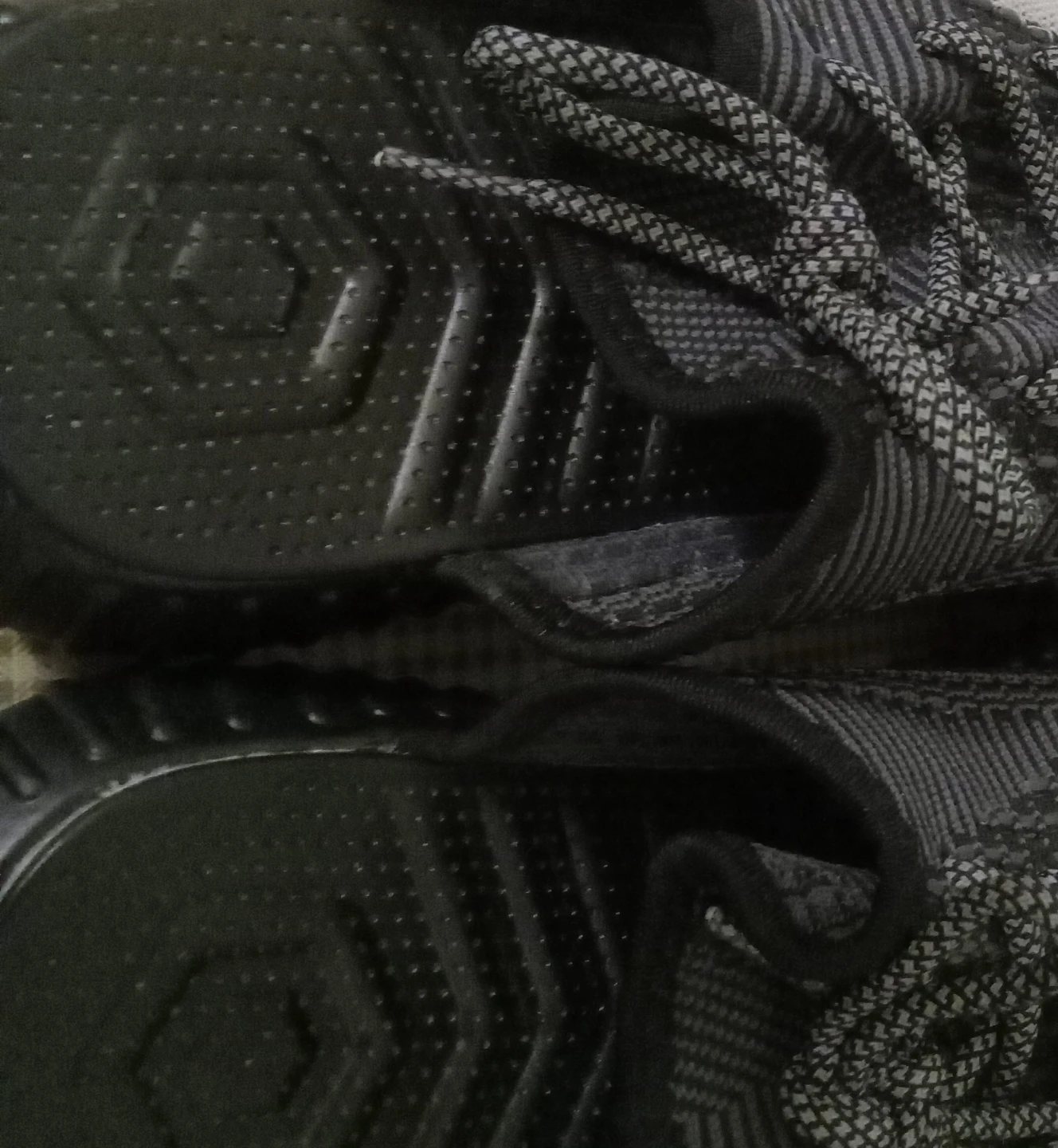 Black Knit Sneakers