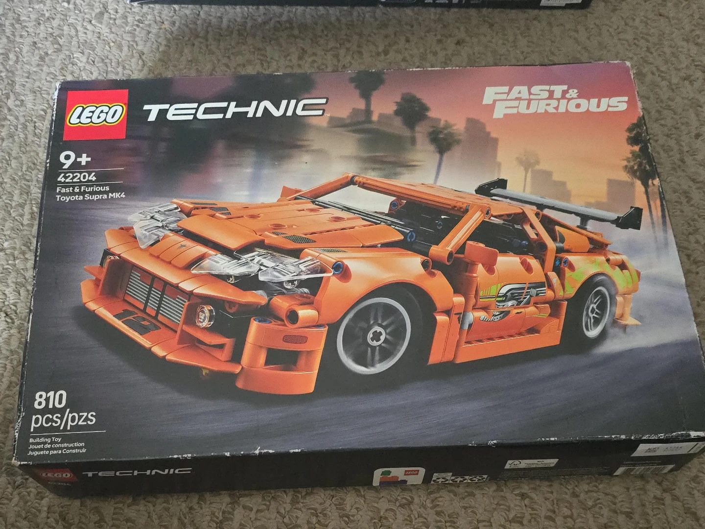 LEGO Technic Fast & Furious Toyota Supra MK4 Set 42204