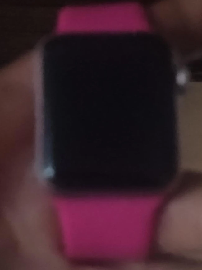 Smartwatch with Pink Band