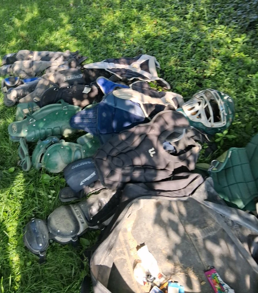 Baseball Catcher's Gear Set