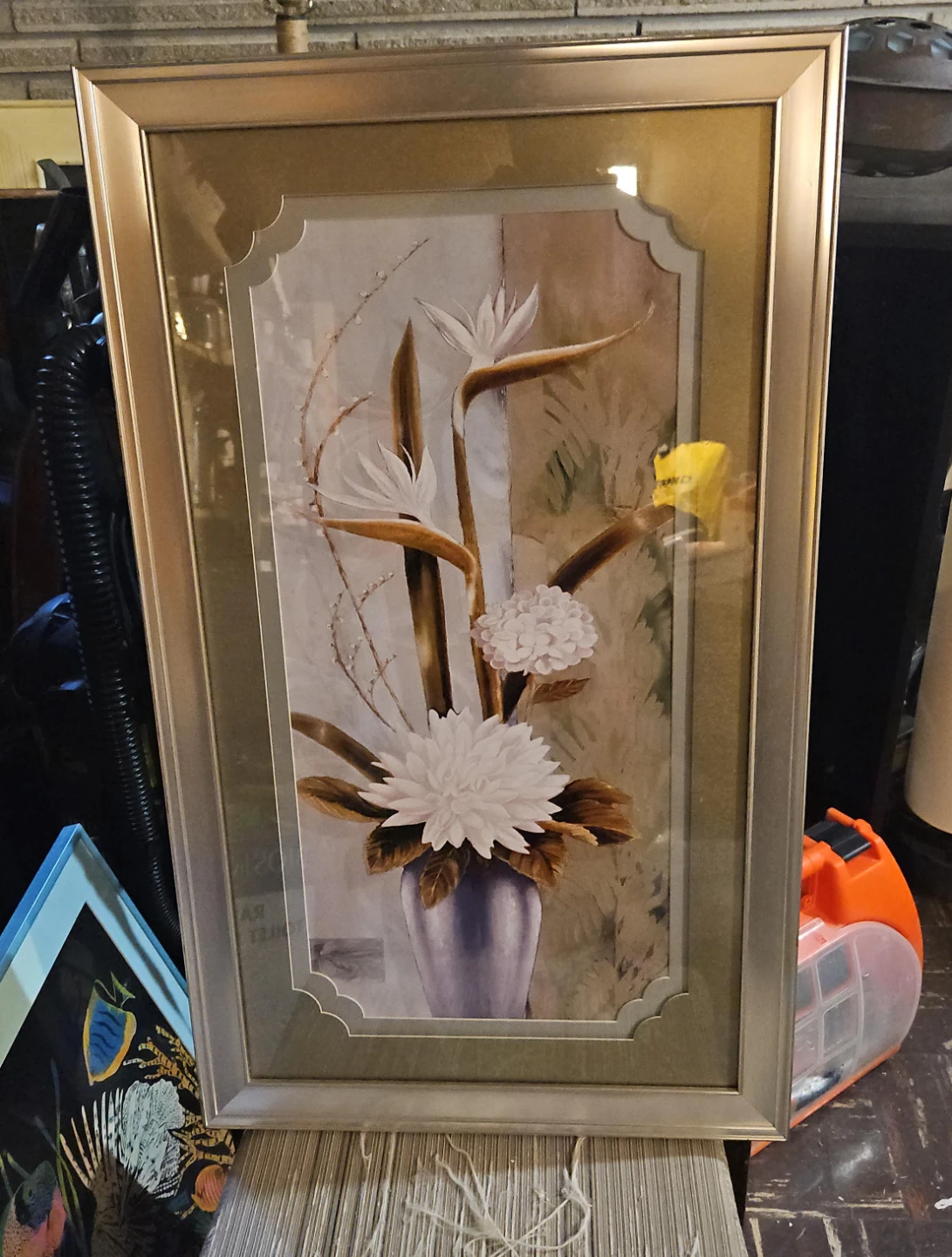 Framed Floral Art Print
