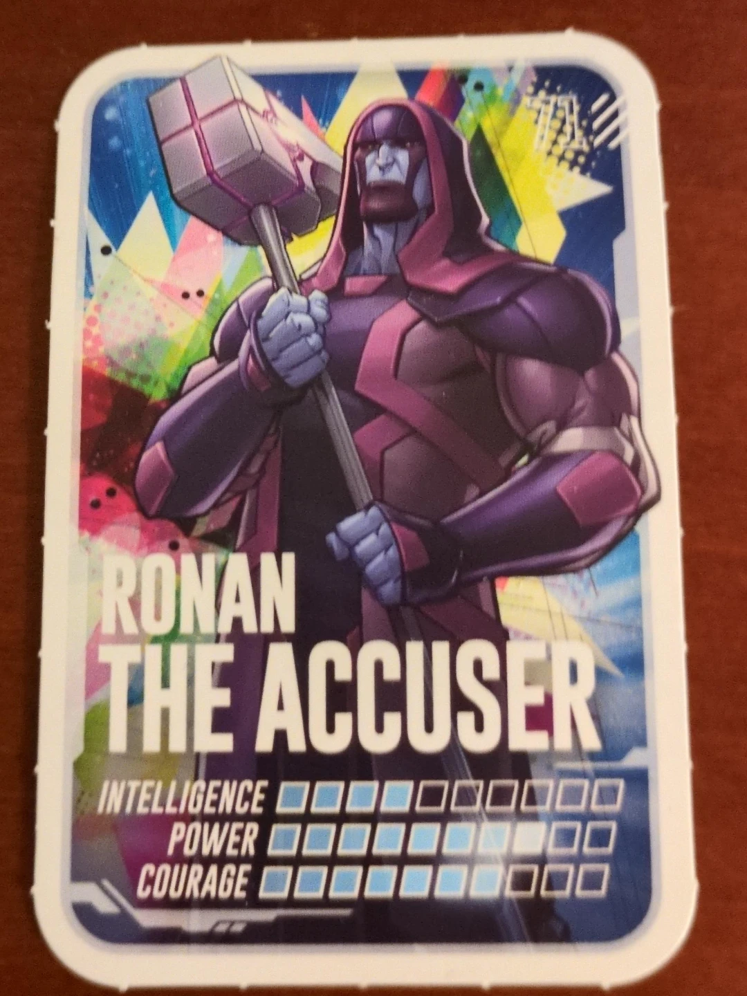 Marvel Ronan the Accuser Trading Card