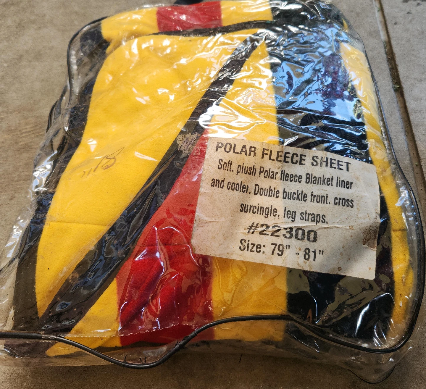 Fleece cooler - 79"-81"