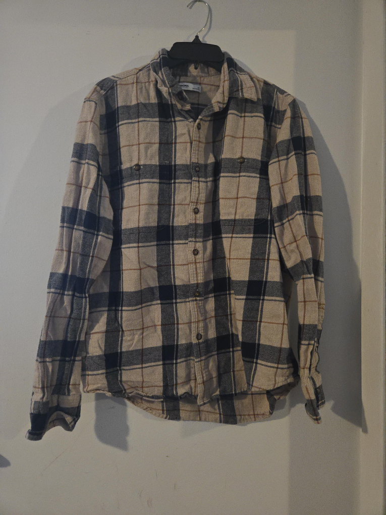 Sonoma Plaid Flannel Shirt