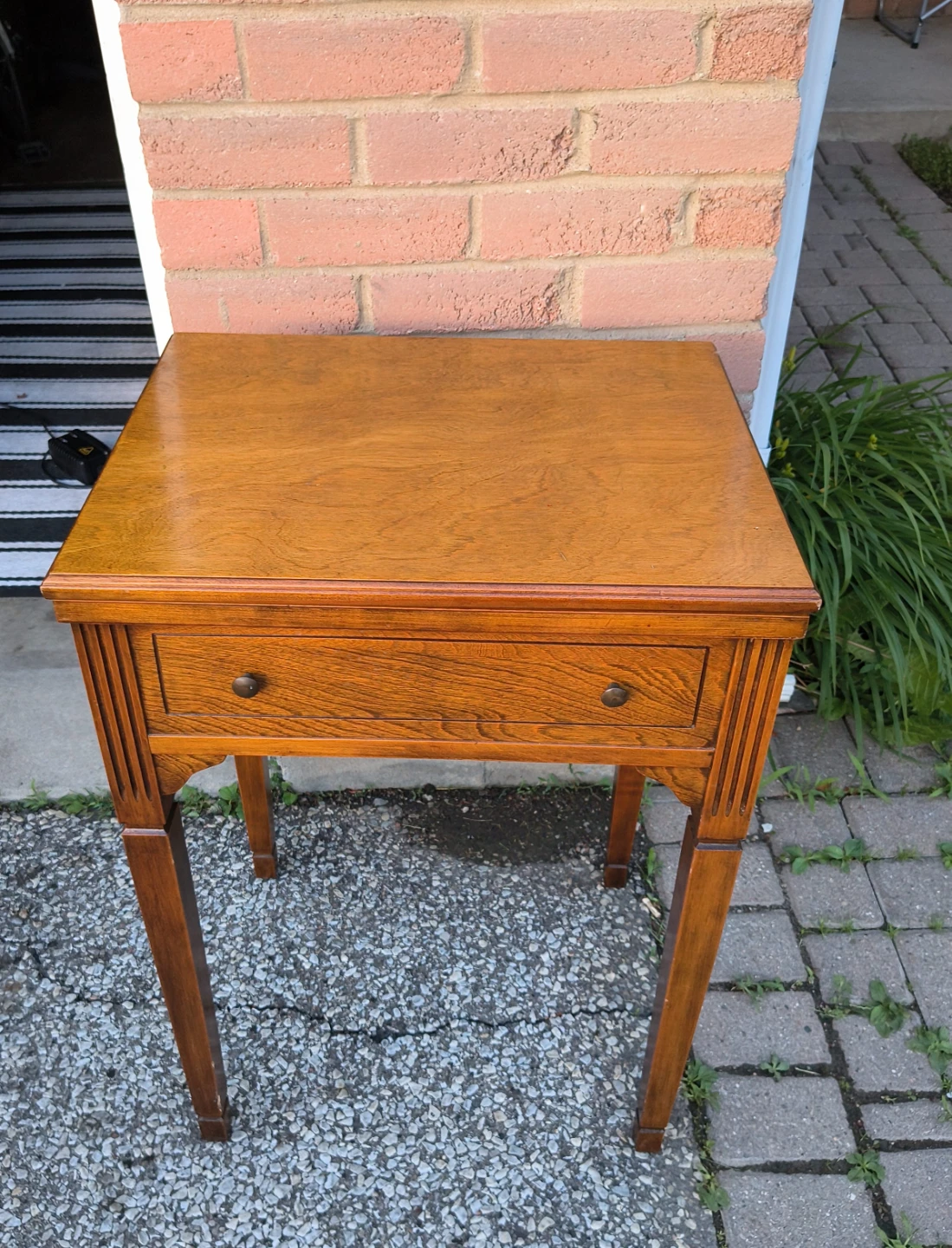 Vintage Wooden Side Table