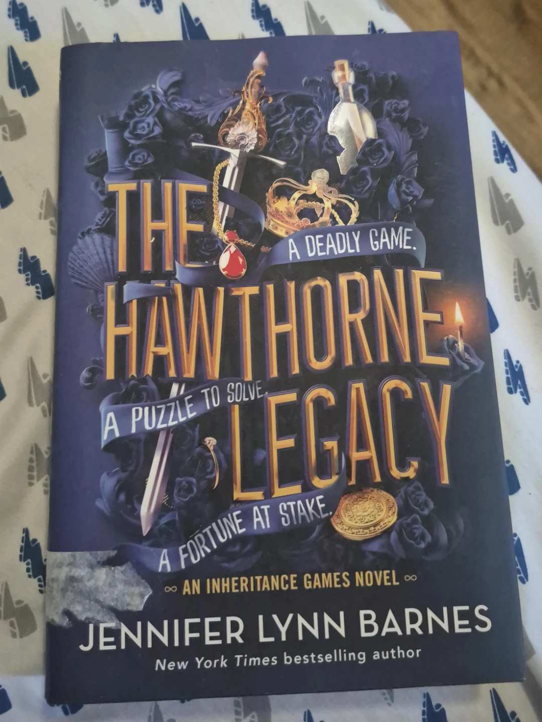The Hawthorne Legacy: A Puzzle to Solve by Jennifer Lynn Barnes - photo 2
