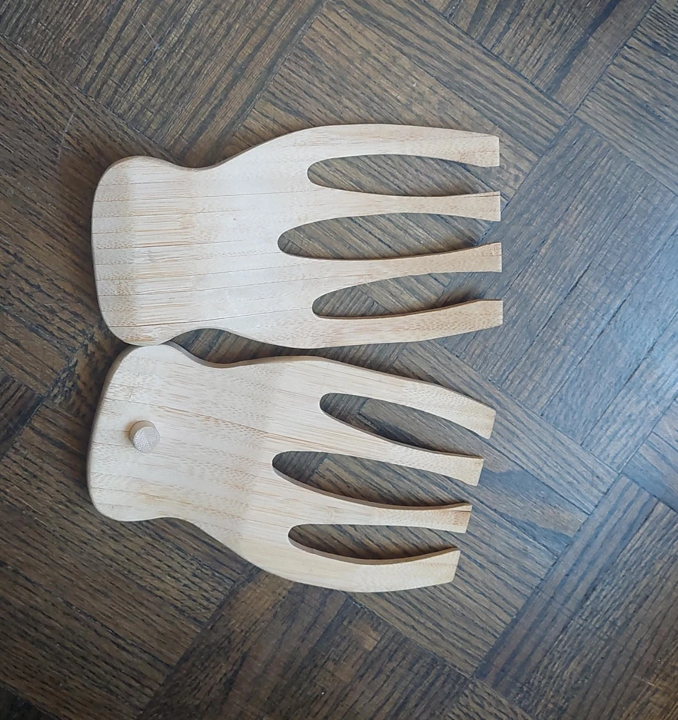 Bamboo Salad Servers