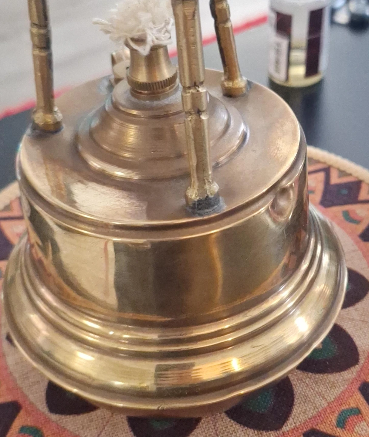 Brass Oil Lamp