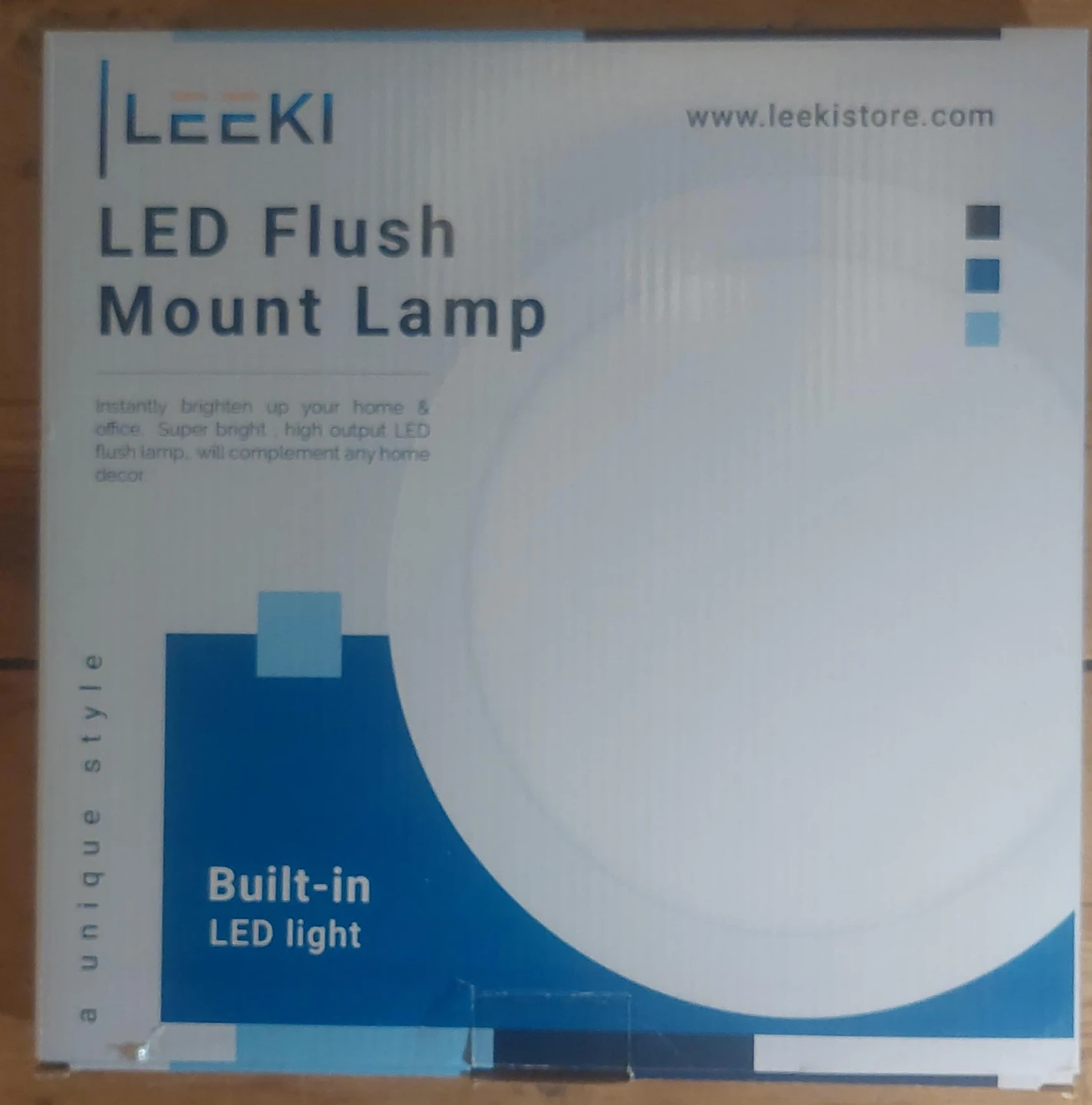 LEAKI LED Flush Mount Lamp