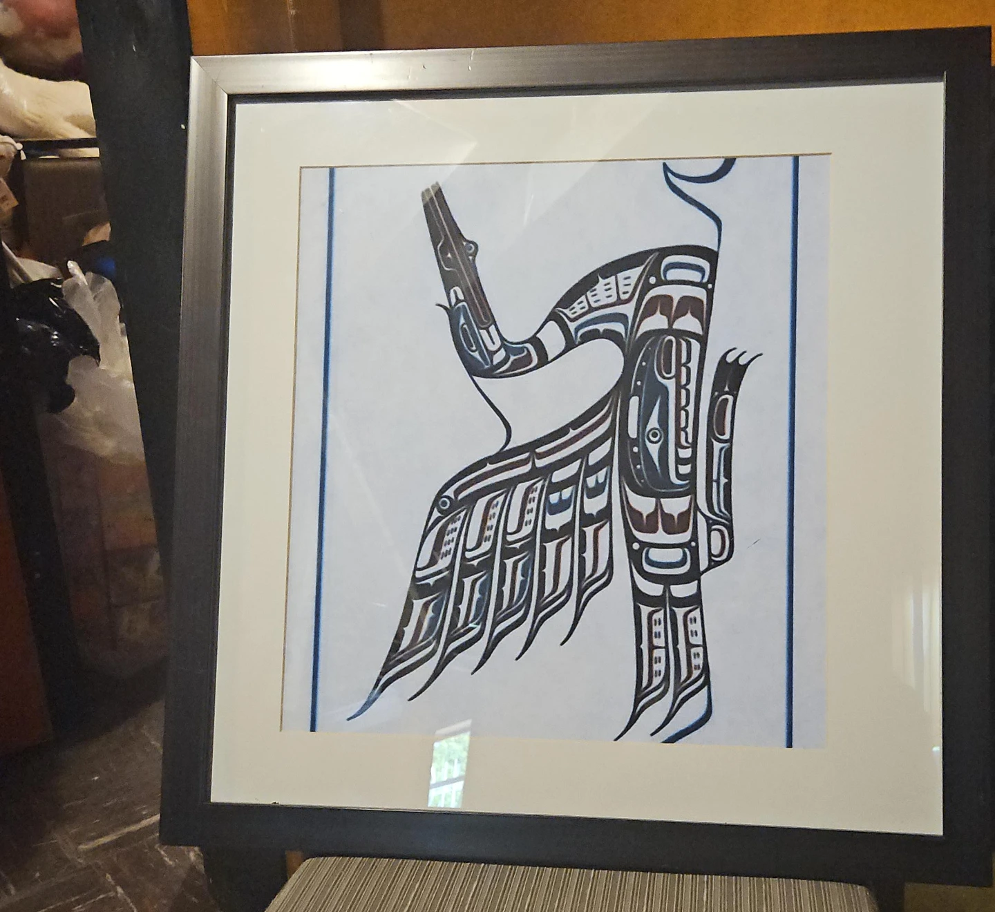 Framed Artwork - Bird Design