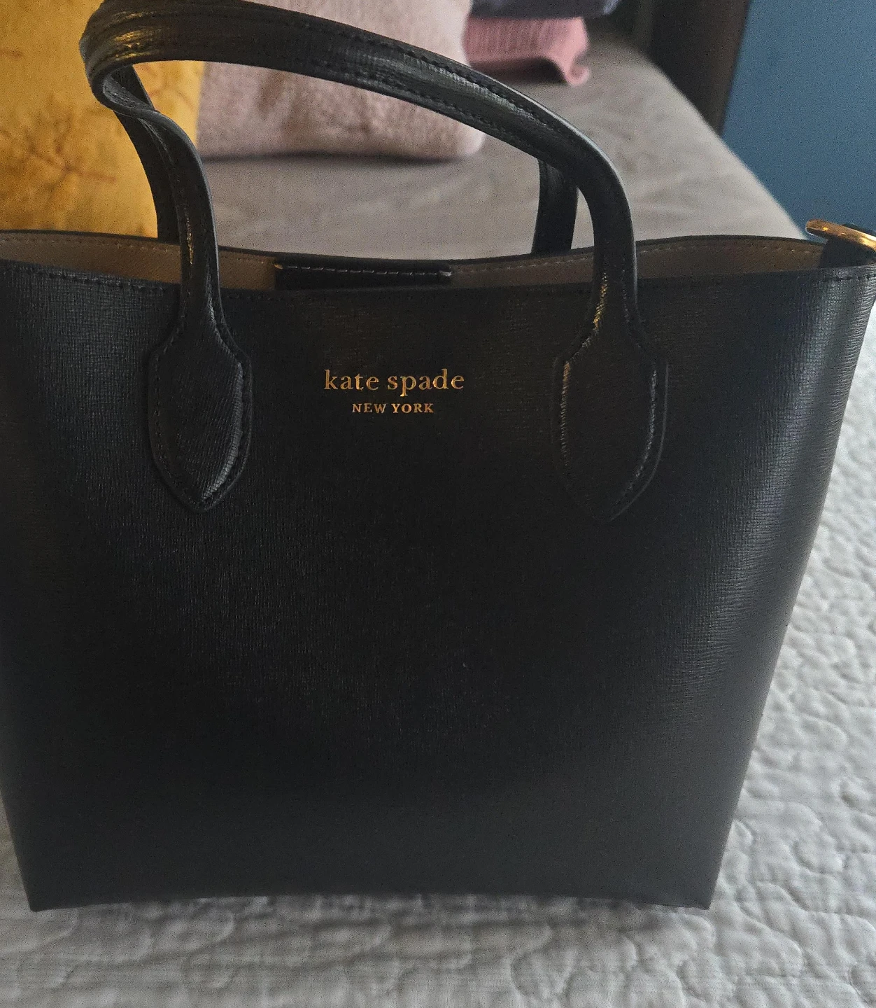 Kate Spade Black Tote Bag