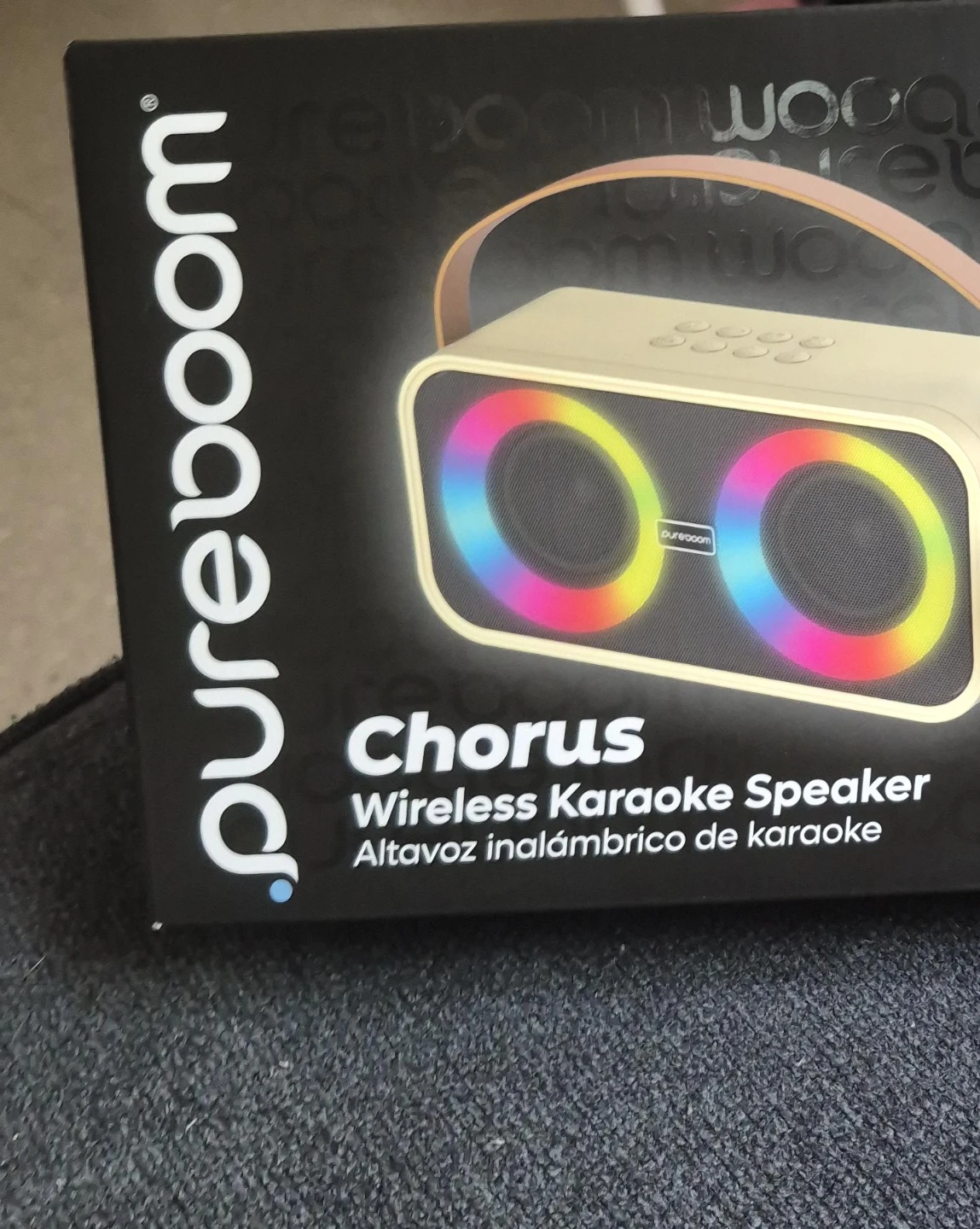 PureBoom Chorus Wireless Karaoke Speaker with 7 Hours Playtime