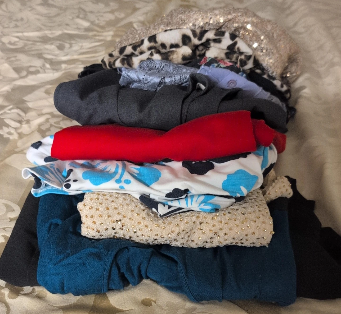 Pile of Women's Clothing 9 dress for $40