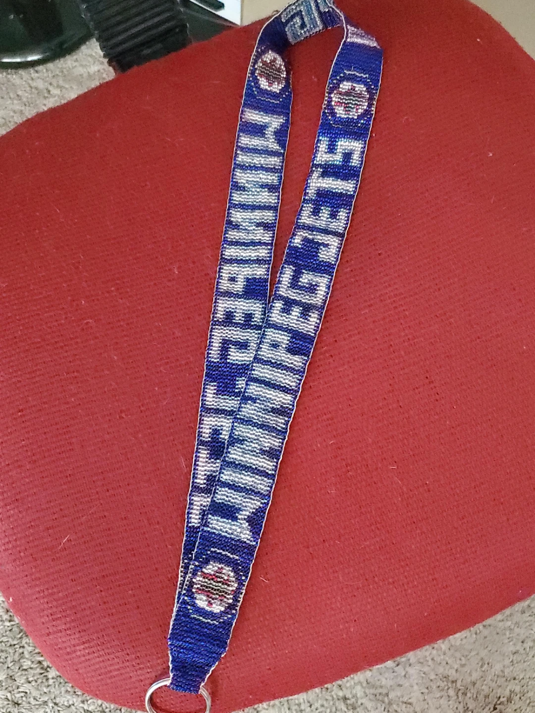 Winnipeg Jets Beaded Lanyard
