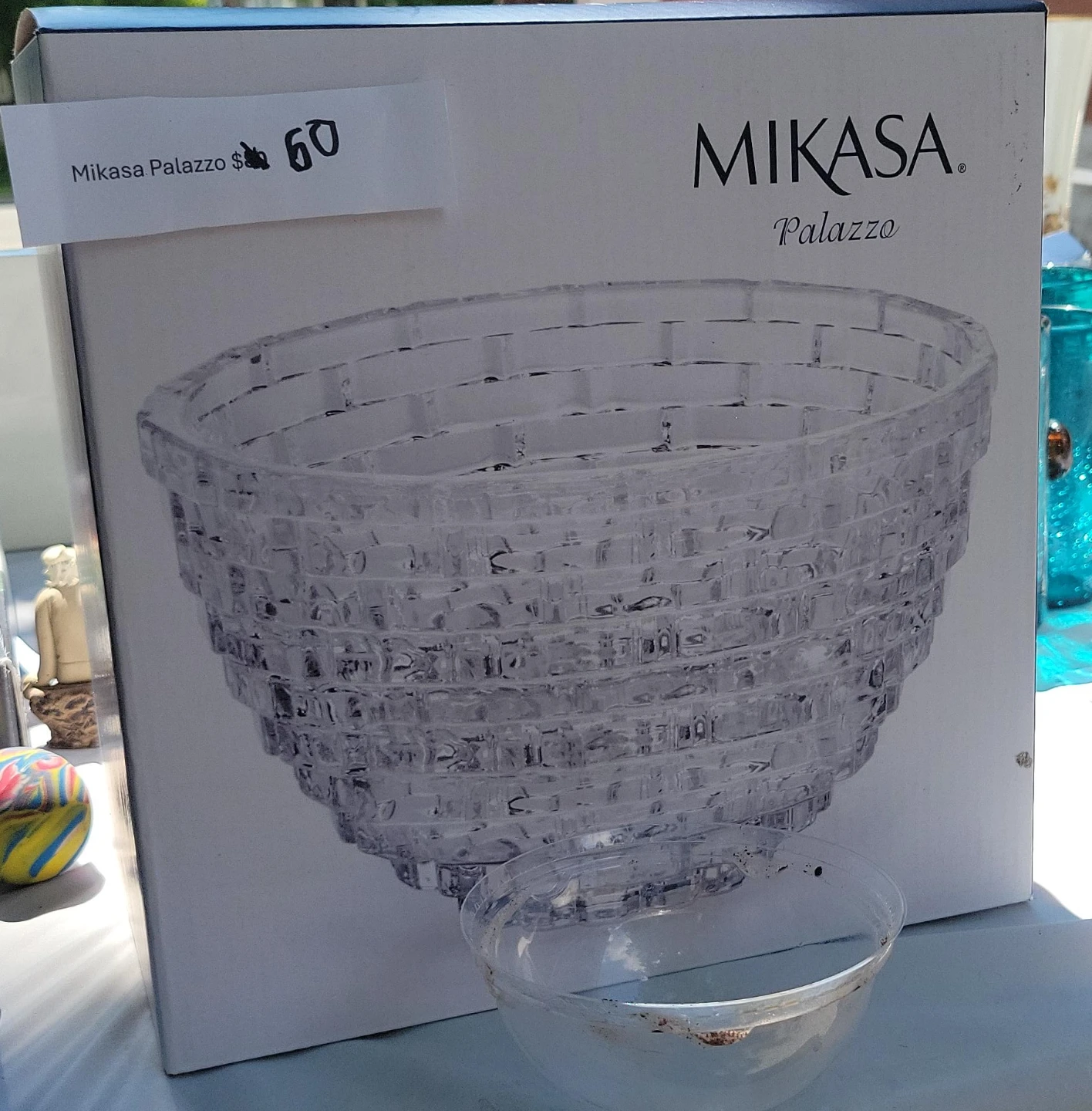 Mikasa Palazzo Crystal Bowl