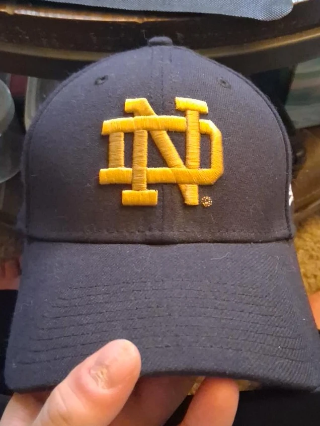 New Era Notre Dame Fighting Irish Baseball Cap Size S/M