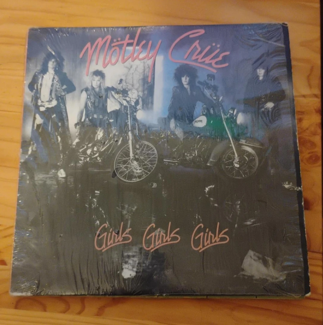Mötley Crüe Girls Girls Girls Vinyl Record