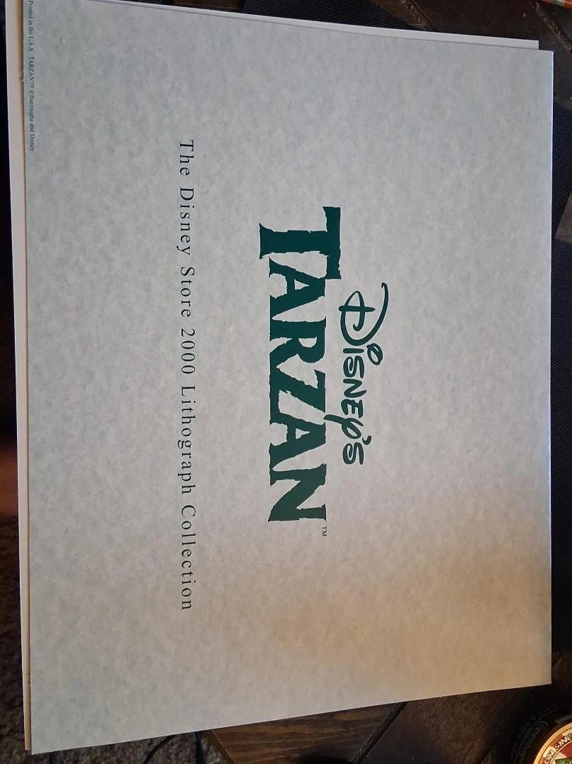 Disney Tarzan Lithograph Collection from 2000