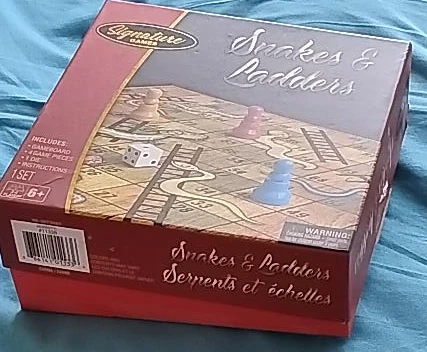 Signature Games Snakes & Ladders Board Game