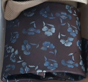 Silk Floral Tie Set. For Father's Day!