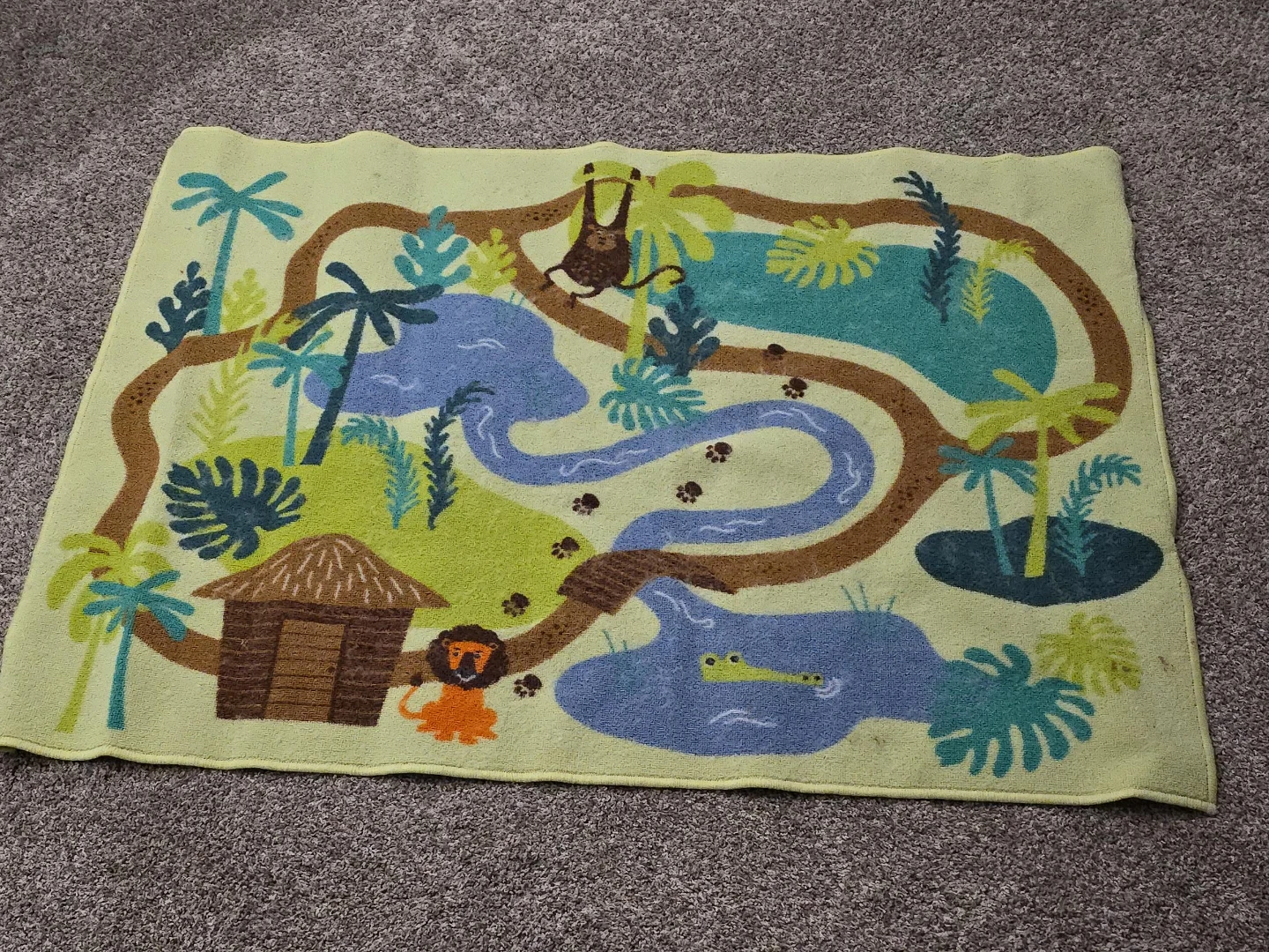 IKEA Djungelskog Area Rug Play Mat - photo 2