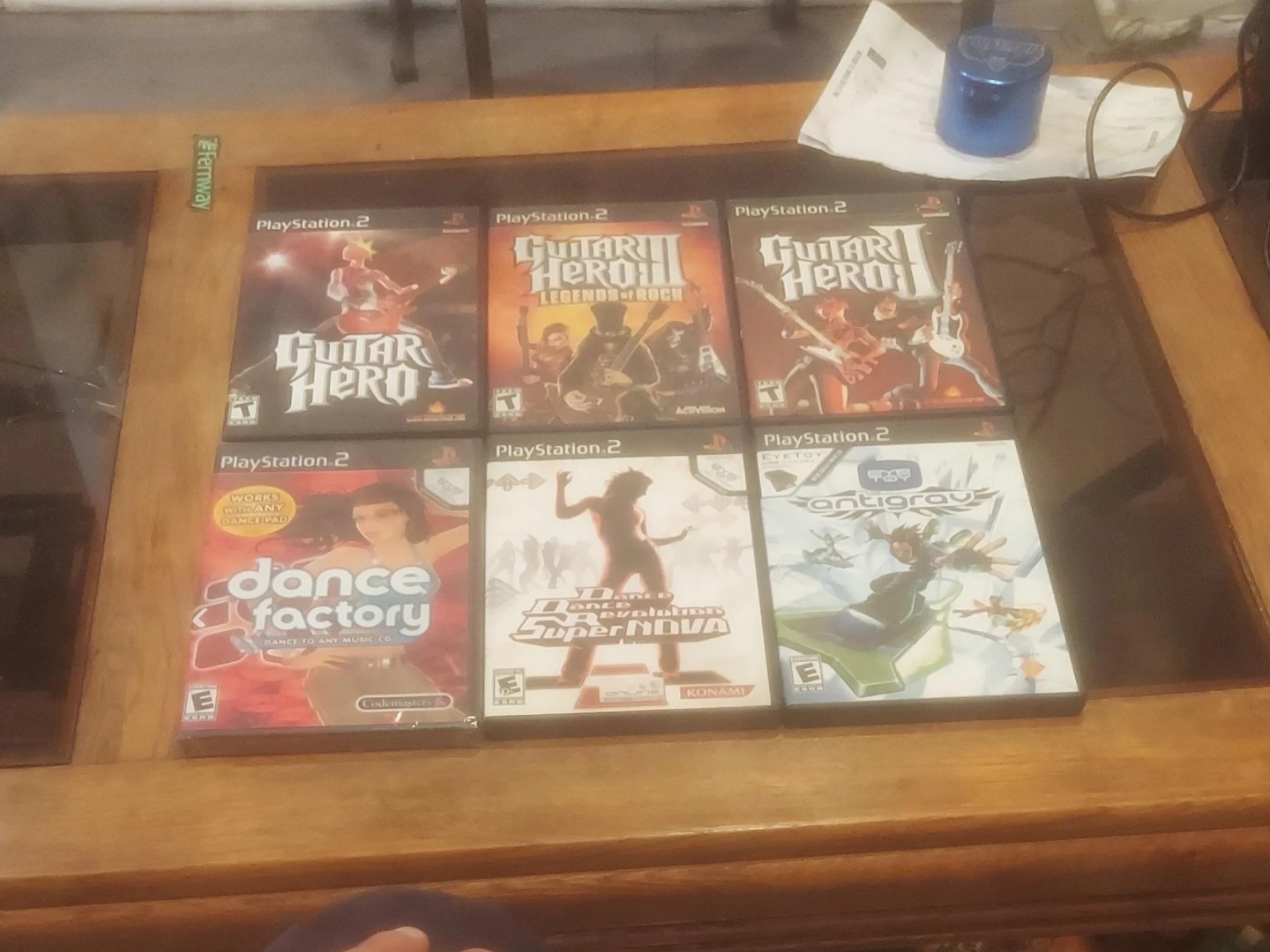 PlayStation 2 Games: Guitar Hero, Dance Factory, Antigrav