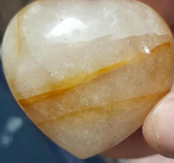 Golden healer Heart Stone