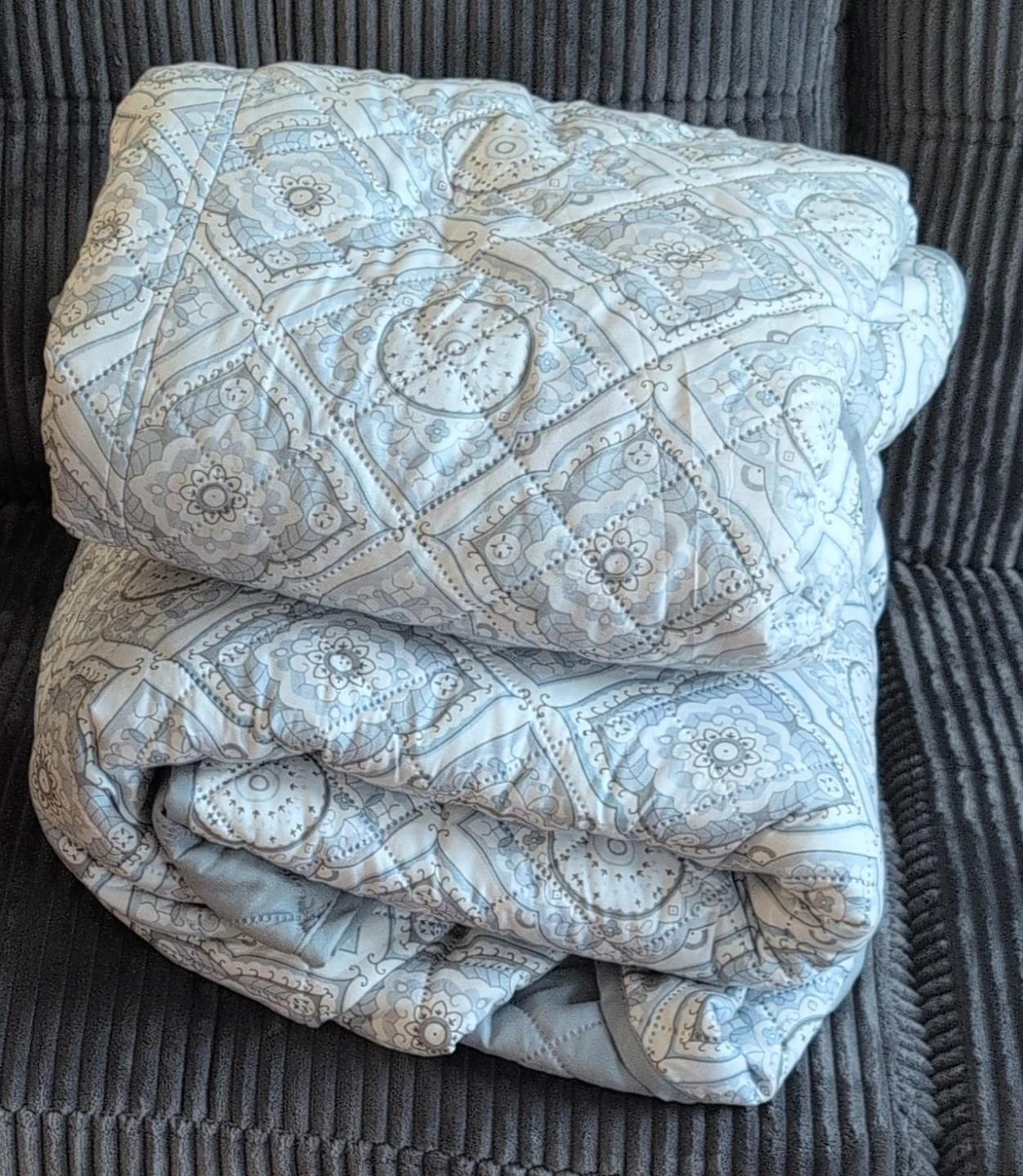 Quilted sofa covers $20 each