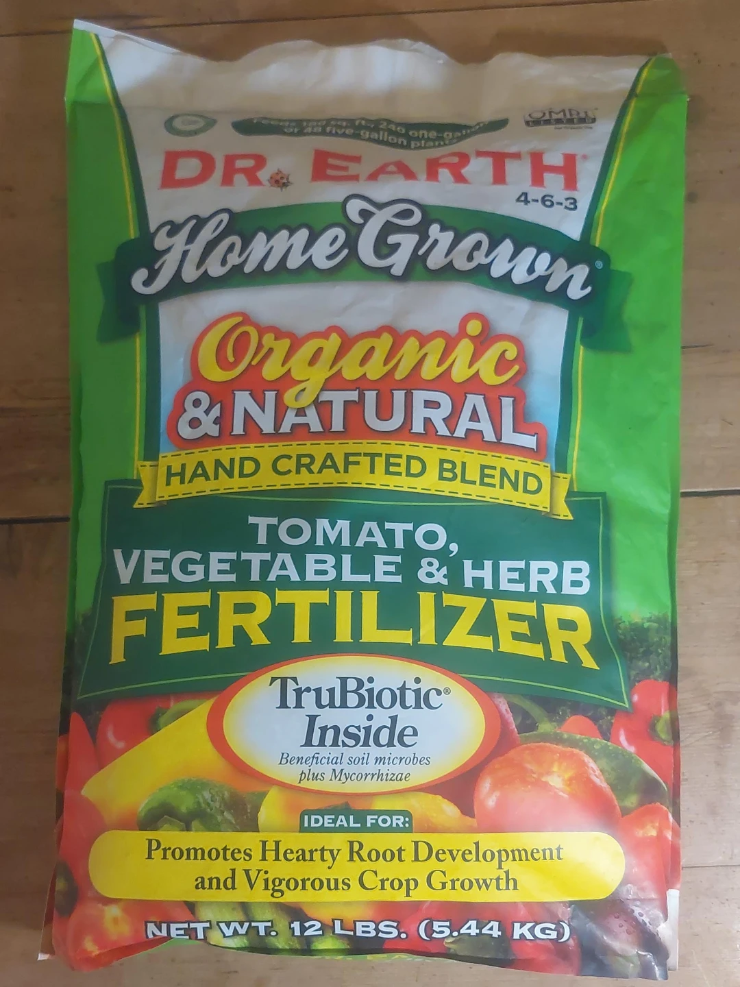 Dr. Earth Home Grown Tomato, Vegetable & Herb Fertilizer 12 LBS