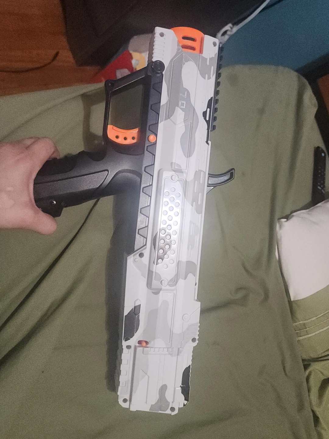 Nerf N-Strike Elite SurgeFire Blaster White Camo