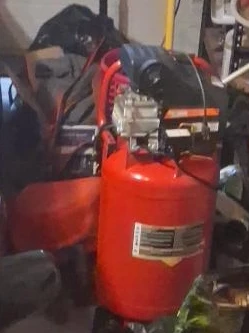 Red Air Compressor
