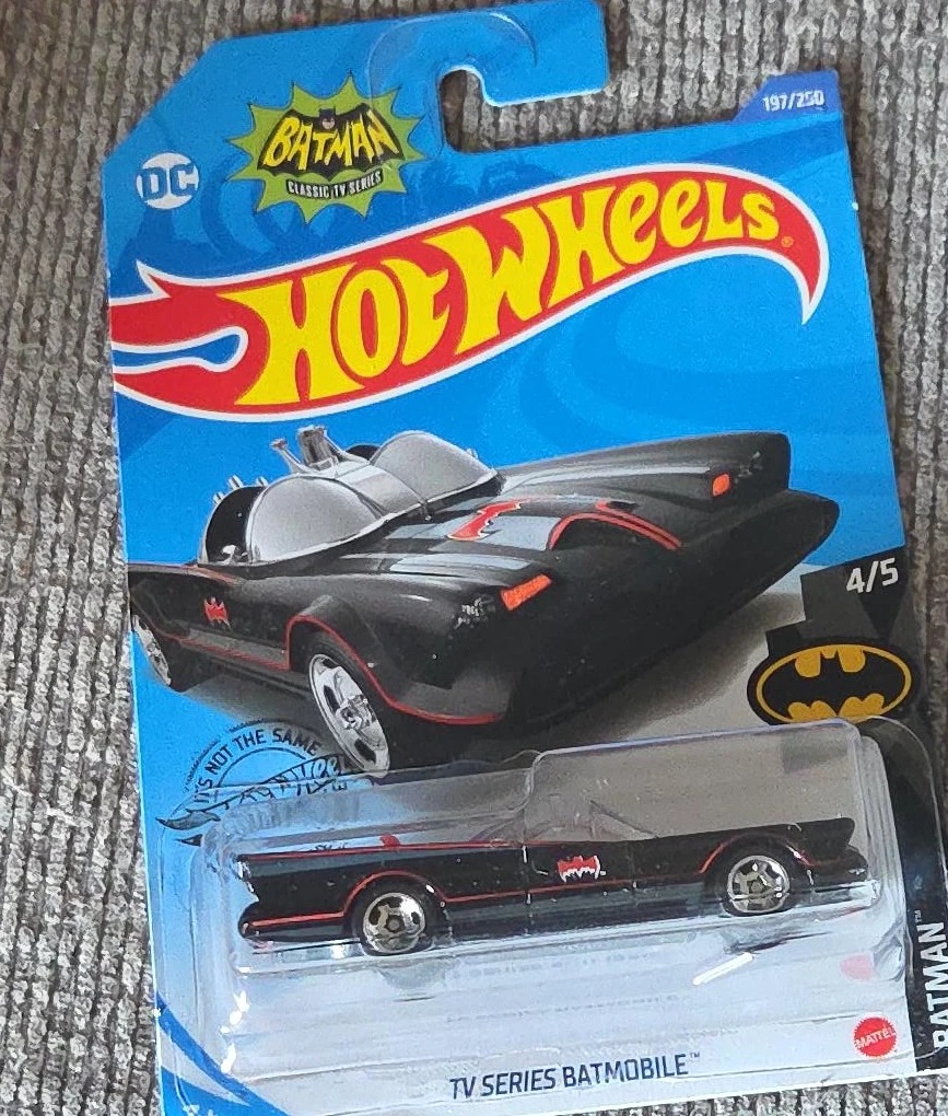 Hot Wheels Batman Classic TV Series Batmobile Toy Car