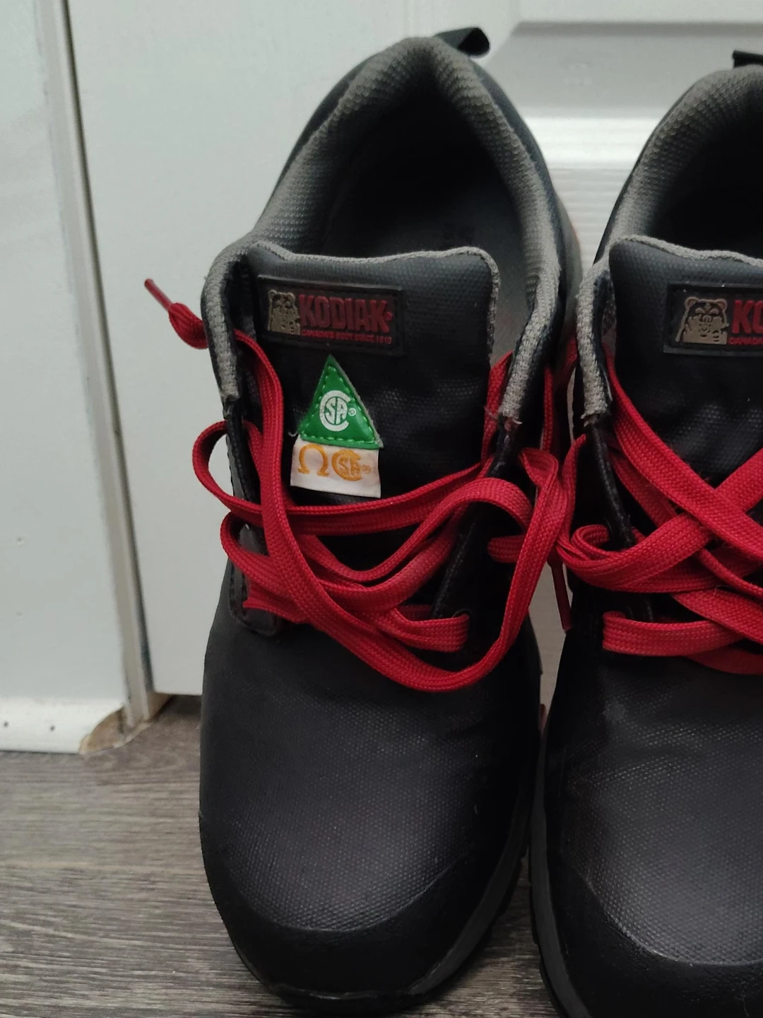 Kodiak Black Work Shoes