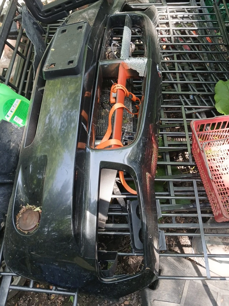 Black Car Bumper