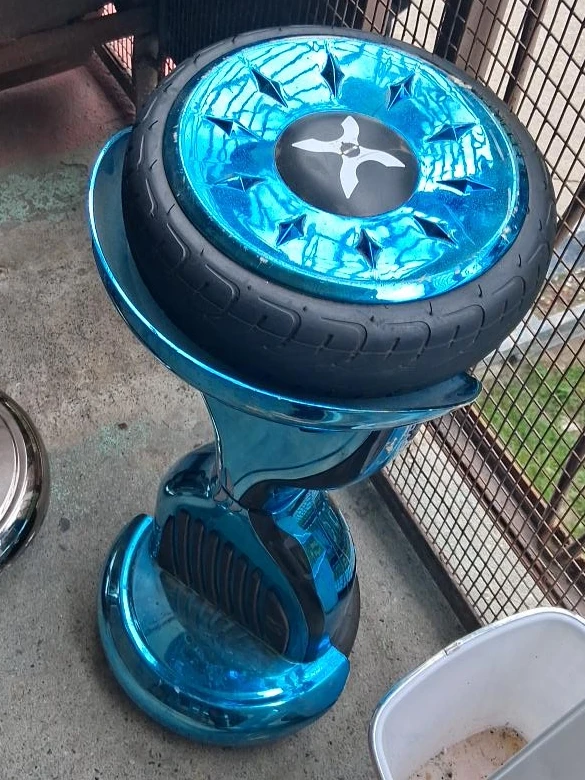 Blue Hoverboard Self-Balancing Scooter