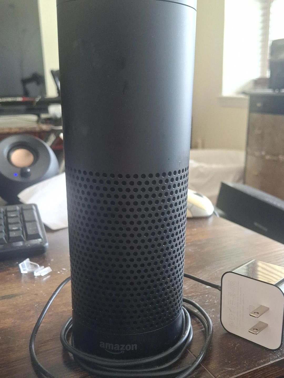 Amazon Echo (1st Gen) Smart Speaker - Black