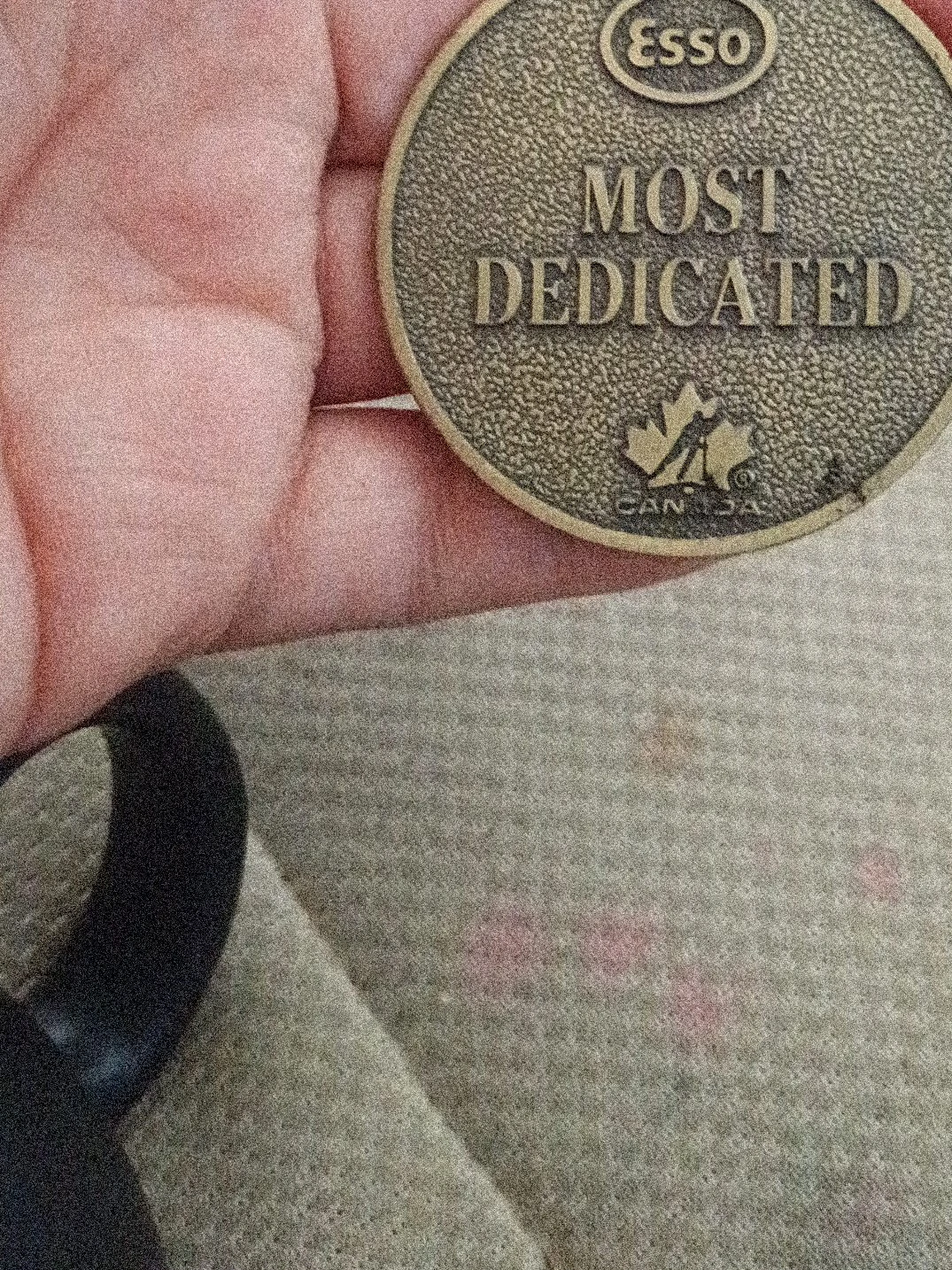 Esso Most Dedicated Coin