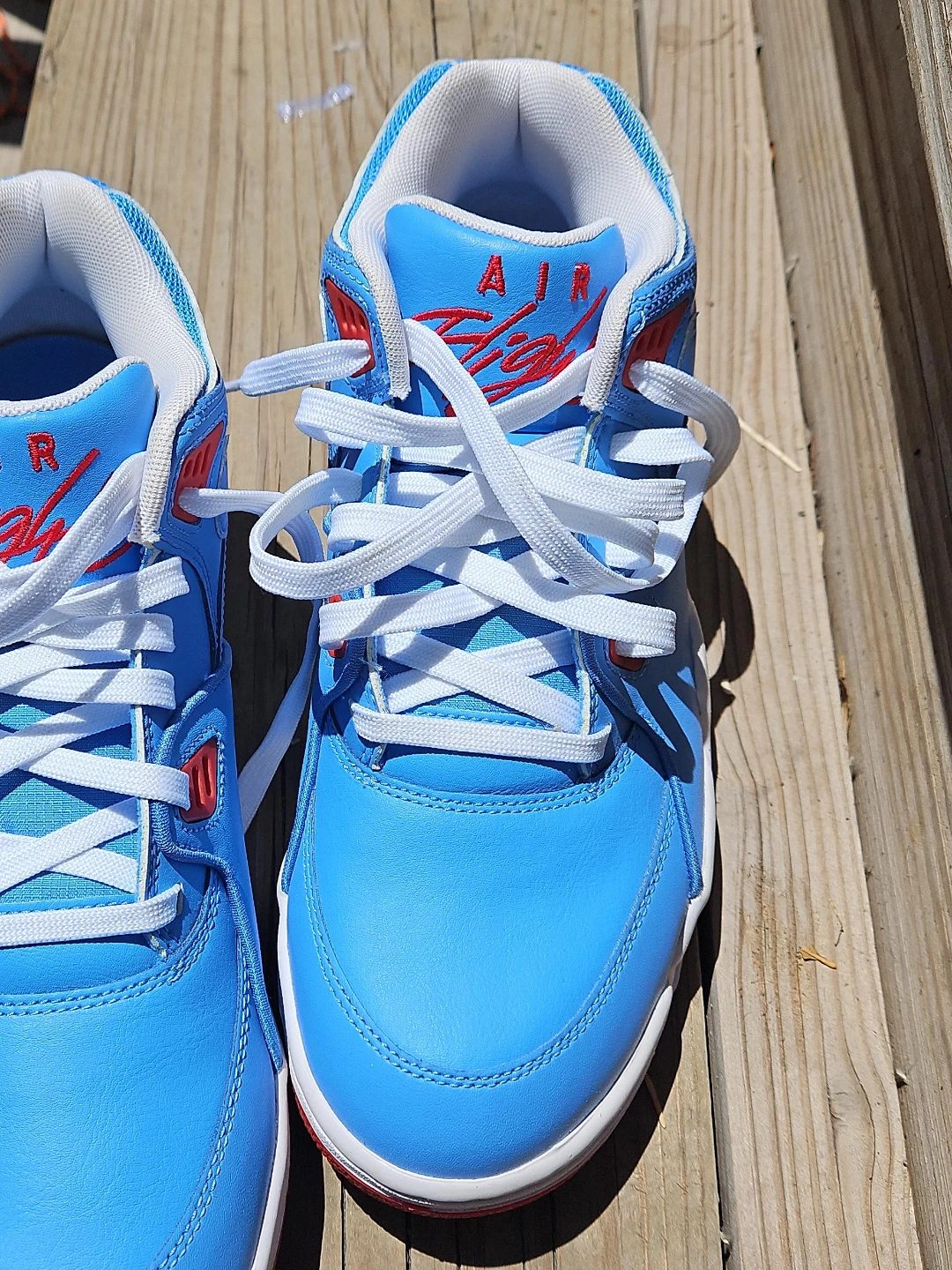Nike Air Jordan Sneakers - Blue/Red