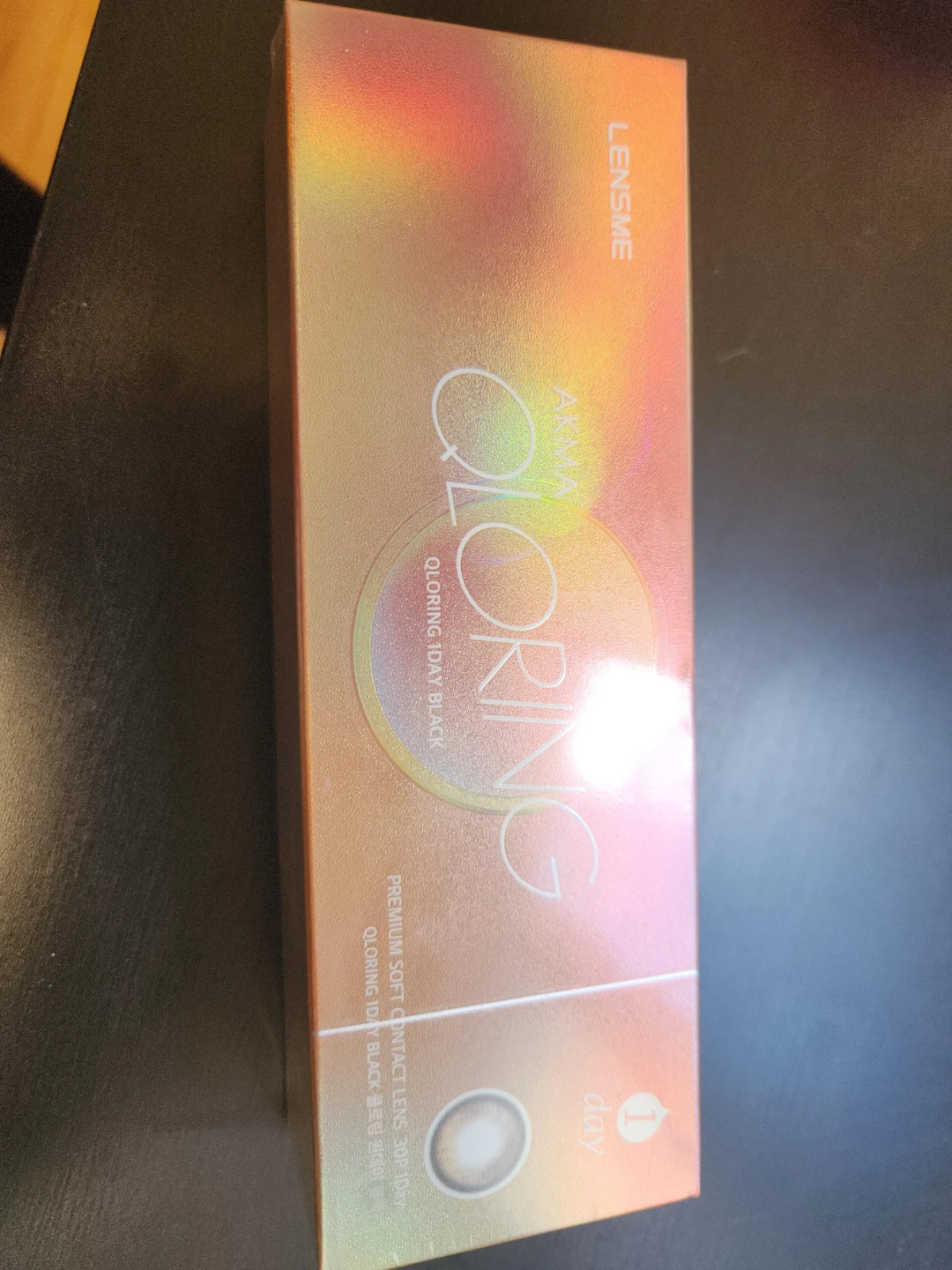LENSME QLORING 1 DAY BLACK Contact Lenses