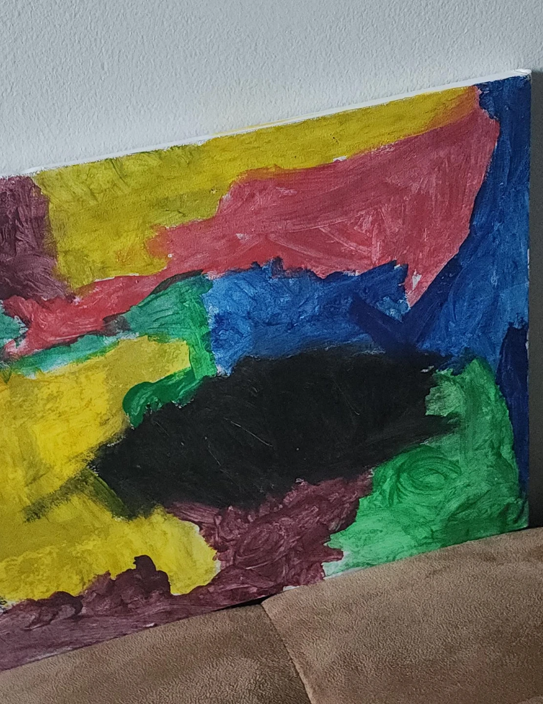 Abstract Acrylic Painting