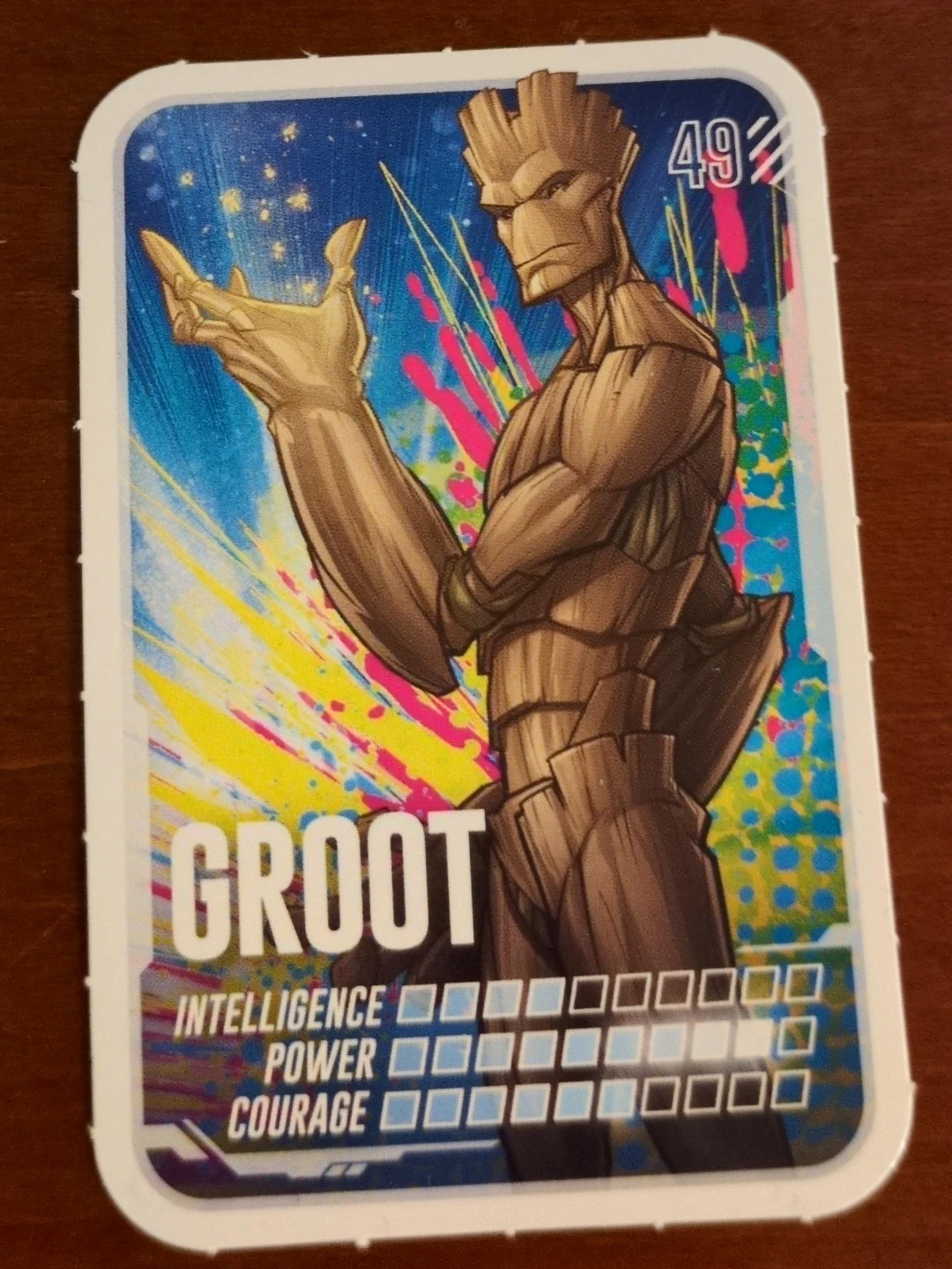 Marvel Groot Trading Card