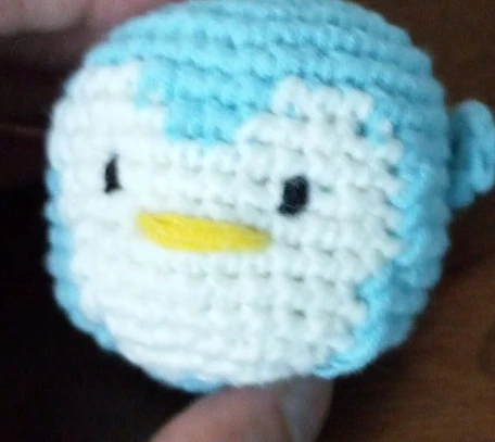 Crocheted Penguin Plushie