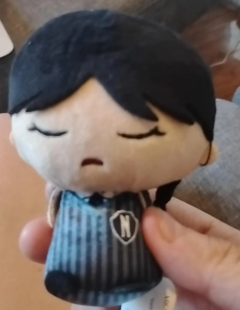Wednesday Addams Plush Toy