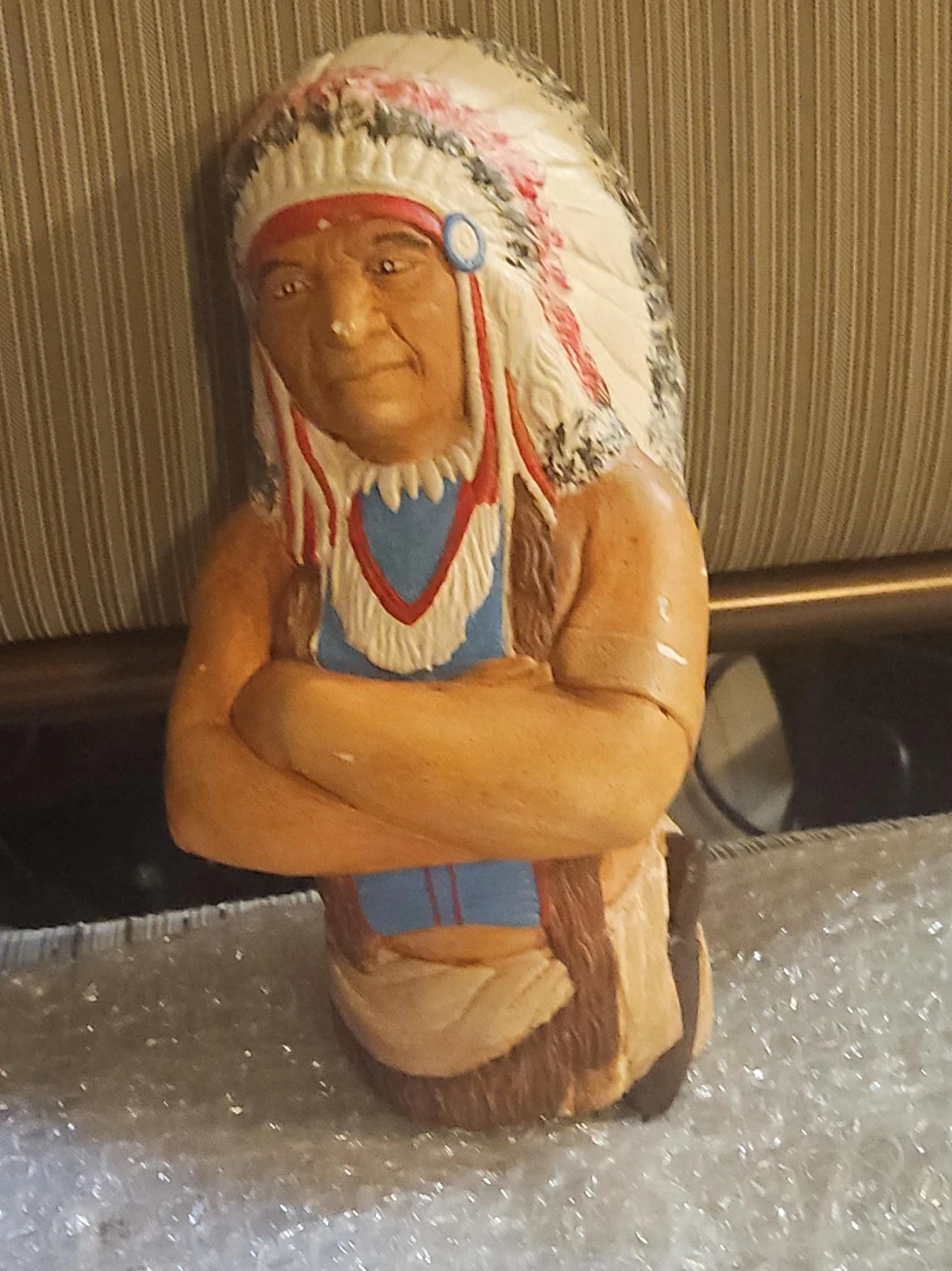 Native American Chief Figurine