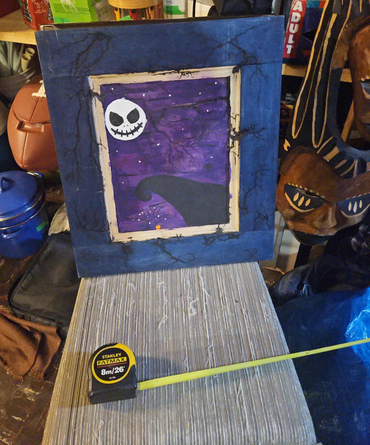 Nightmare Before Christmas Themed Framed Art