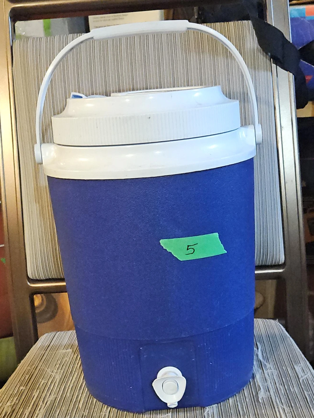 Blue Water Cooler Jug