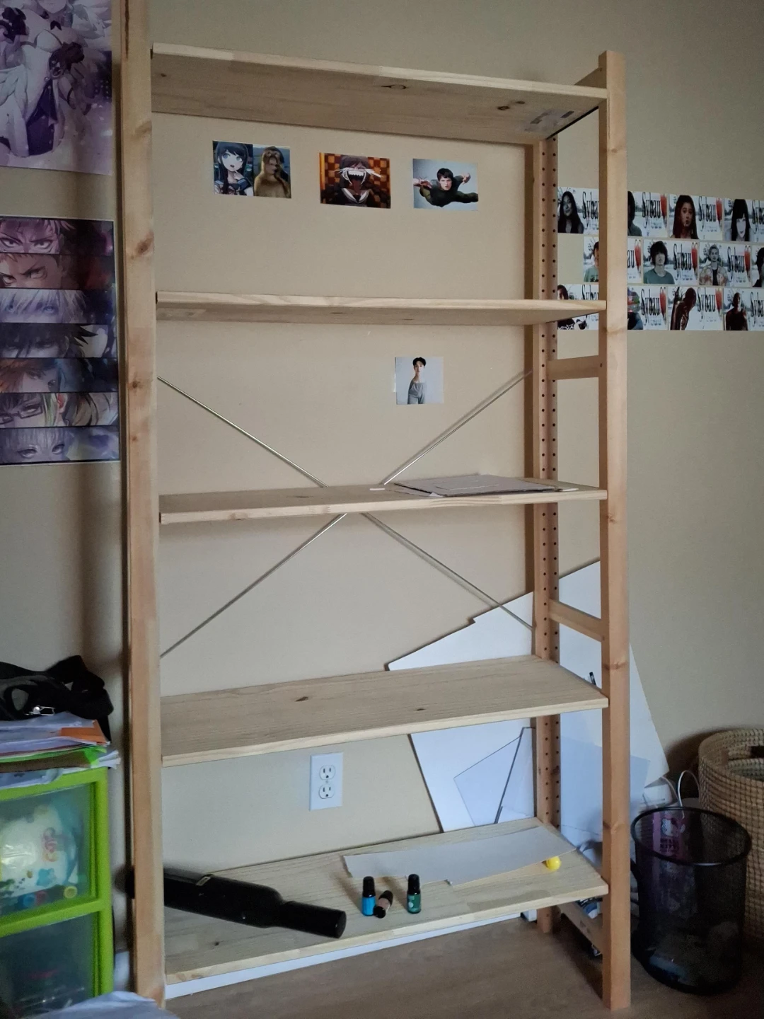 Wooden Shelving Unit