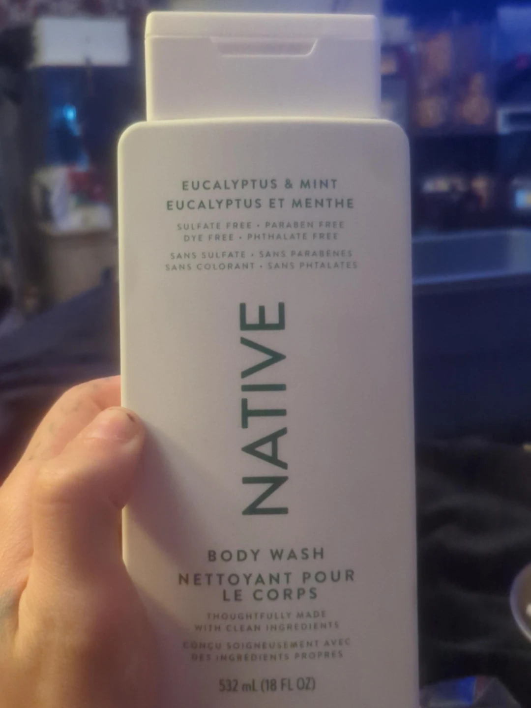 Native Eucalyptus & Mint Body Wash 532 mL