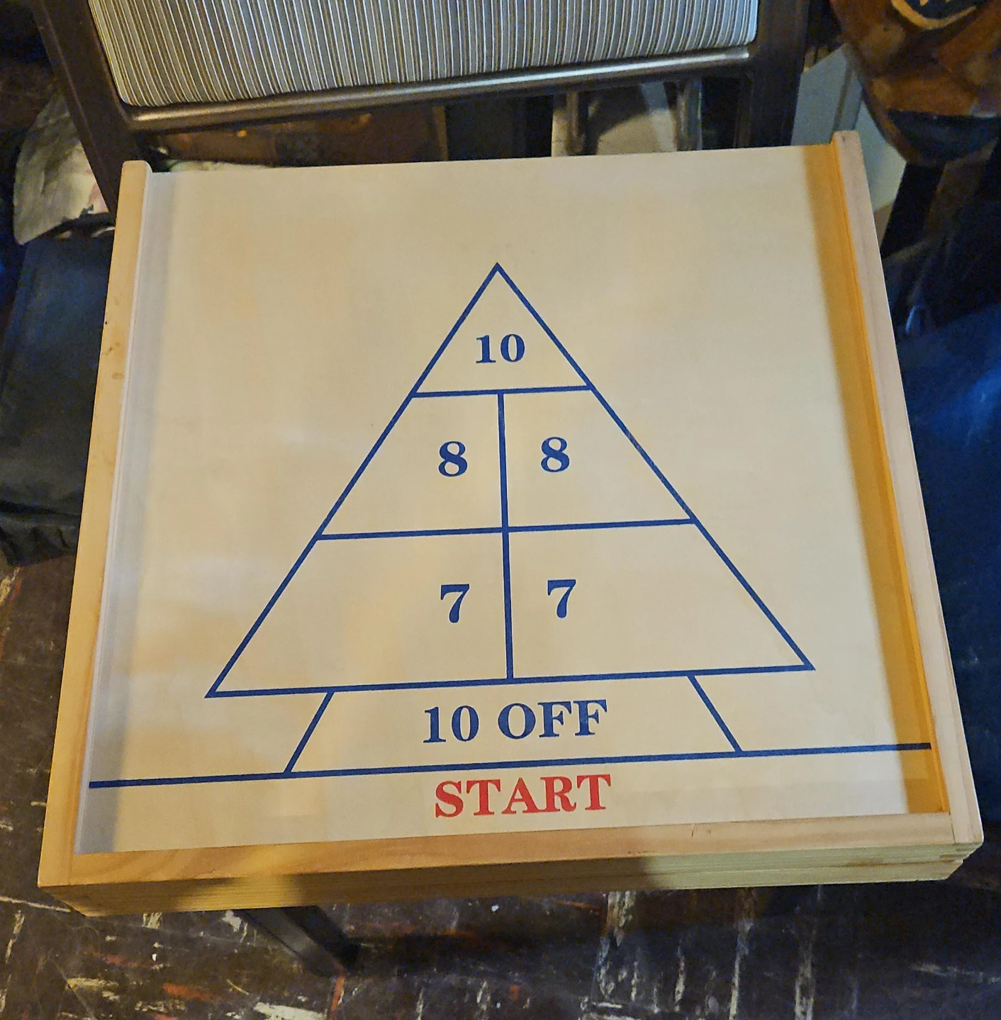 Double-Sided Tabletop Game (Foosball & Shuffleboard)