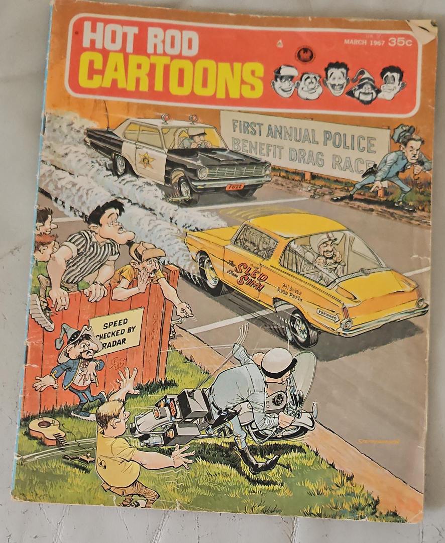 Hot Rod Cartoons Magazine - March 1967